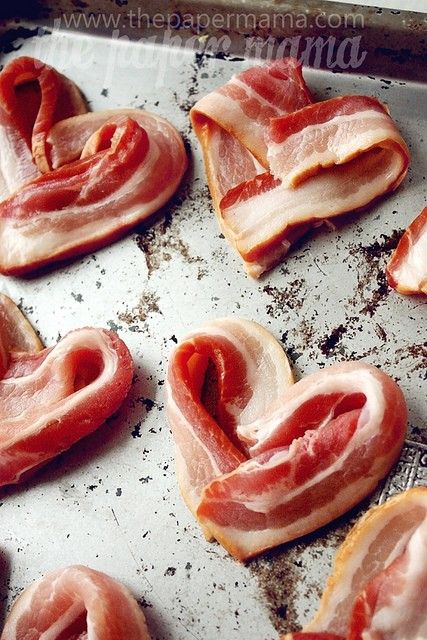 comidas romanticas bacon